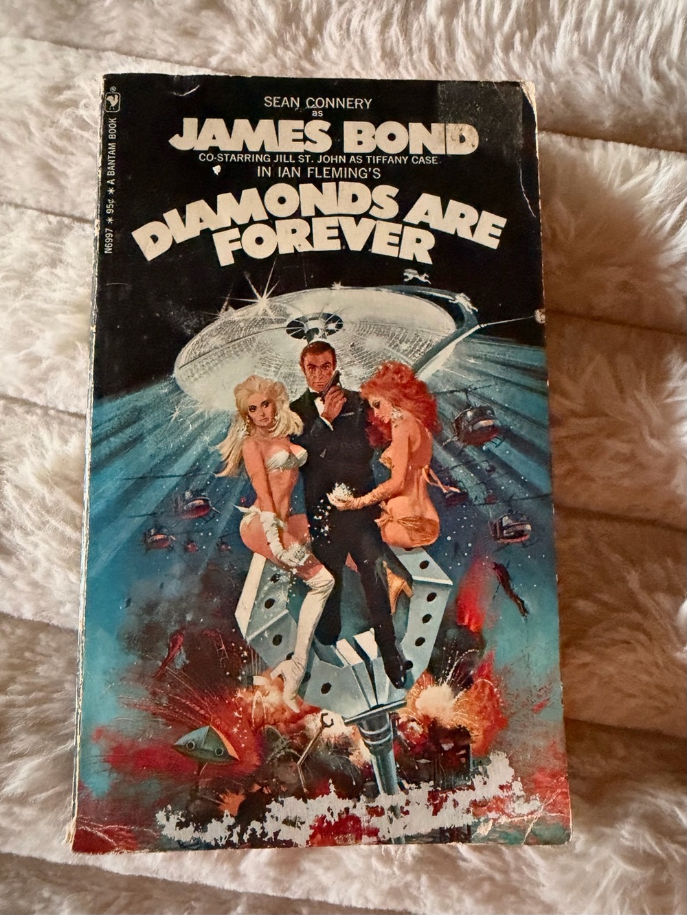 James Bond: Diamonds Are Forever Vintage Paperback